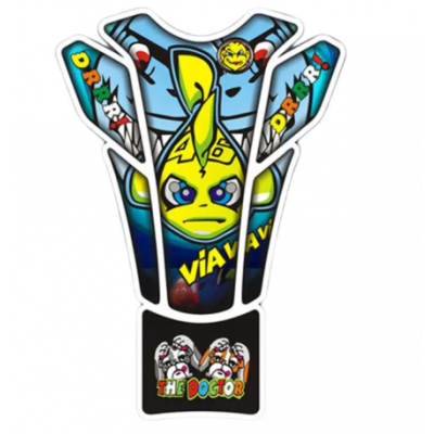 Valentino Rossi VR 46 The Doctor Motorcycle Fuel Tank Pad Protector Sticker